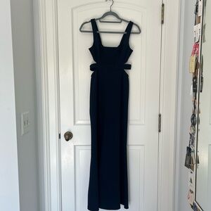 Elegant Navy Blue Dress